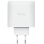 CARGADOR PARED/VIAJE 3xUSB-C + USB-A 65W MAXO BLANCO TRUST